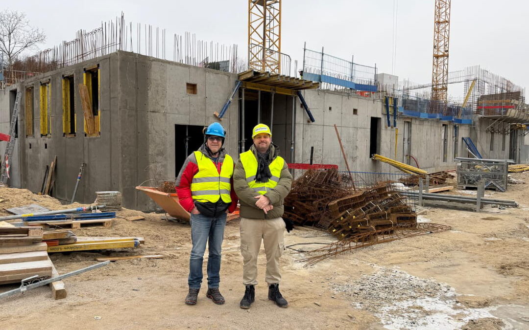 Lednový kontrolní den na stavbě BD RANTA Barrandov IV